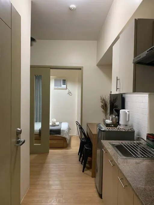 Flat Aria: Cozy 1-Br W/ Balcony Apartment Manila Philippines